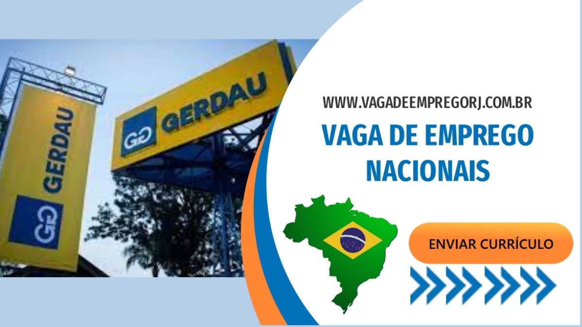 Trabalhe Conosco Gerdau, confira