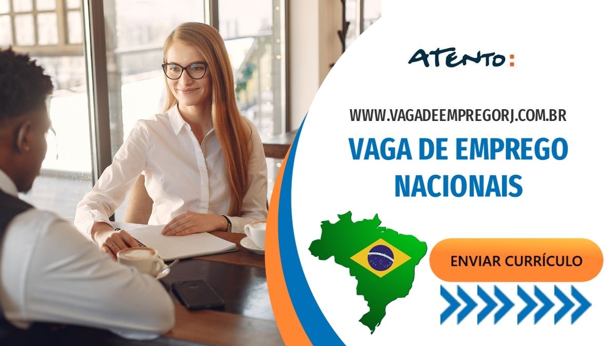 Vagas de emprego Atento, confira agora