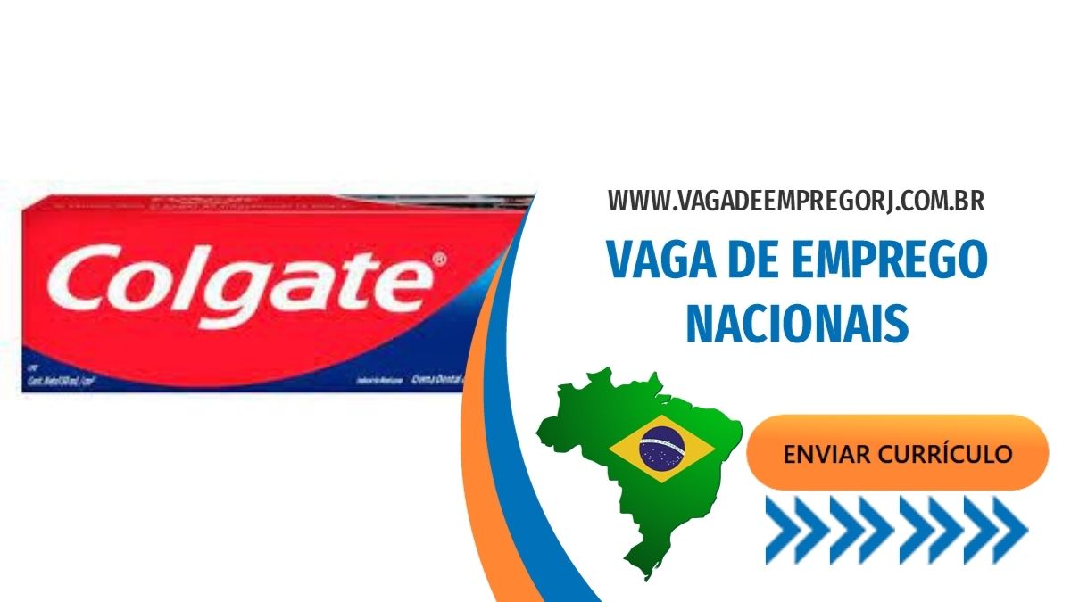 Vagas de emprego Colgate, envie seu currículo agora