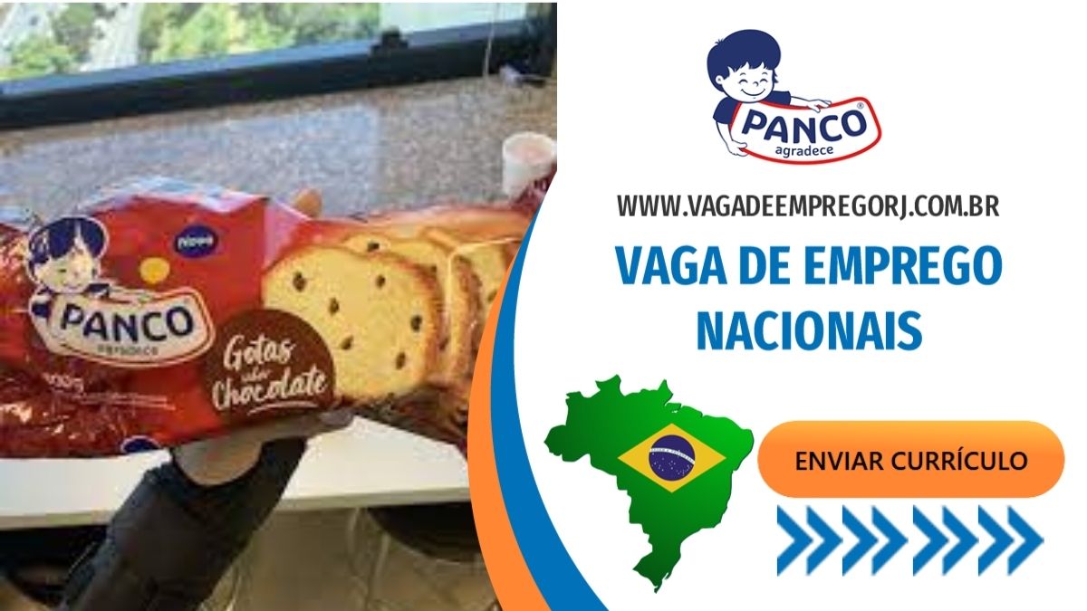 Trabalhe Conosco Panco, acesse agora