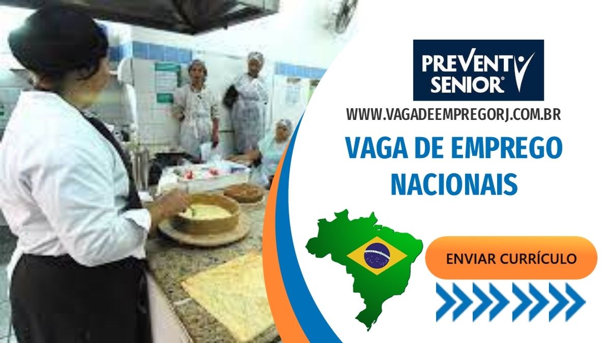 Vagas de emprego Prevent Senior, envie seu currículo já