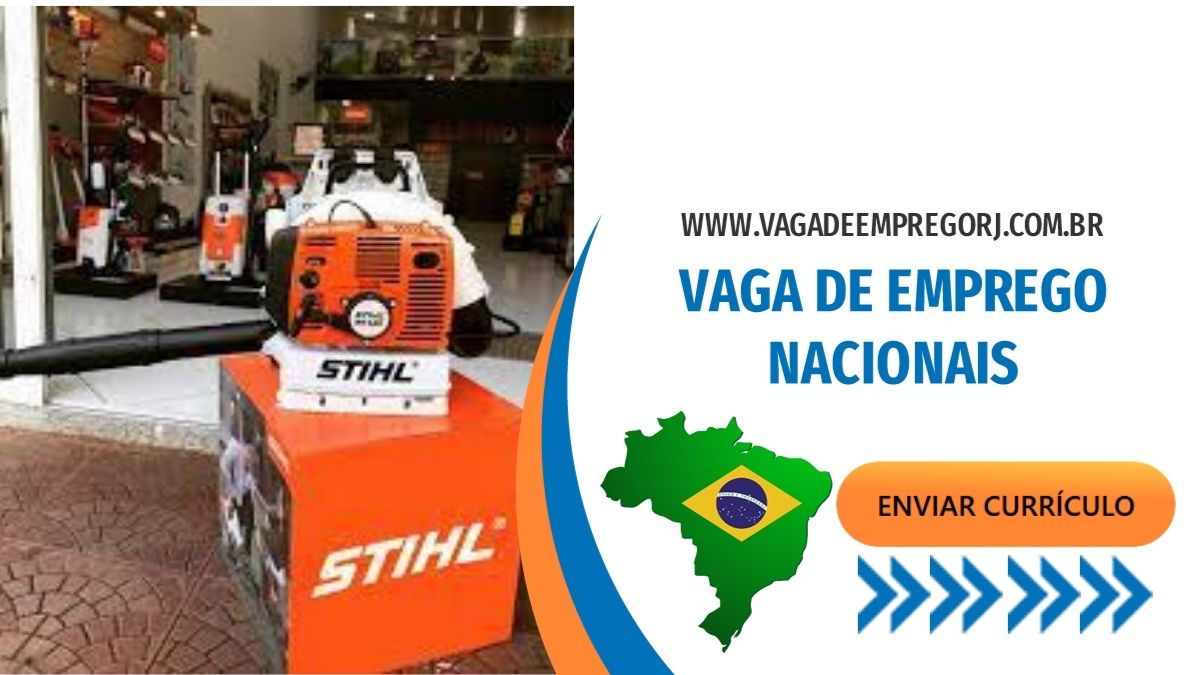 Trabalhe conosco STIHL, envie seu currículo já