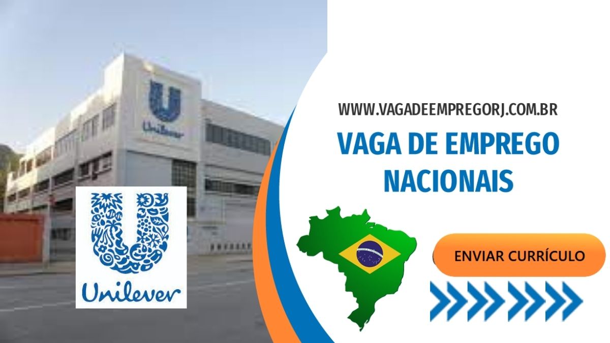 Trabalhe Conosco Unilever, confira