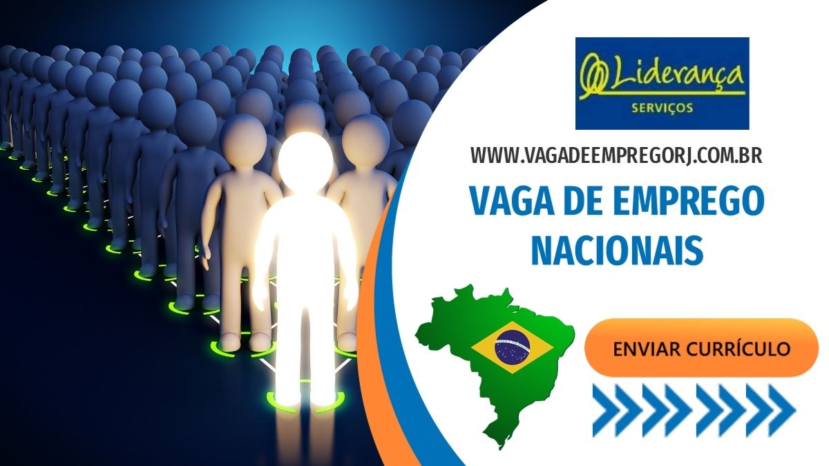 Encarregado, Auxiliar, Assistente e outras vagas de trabalho na Liderança Serviços, acesse e adicione seu currículo