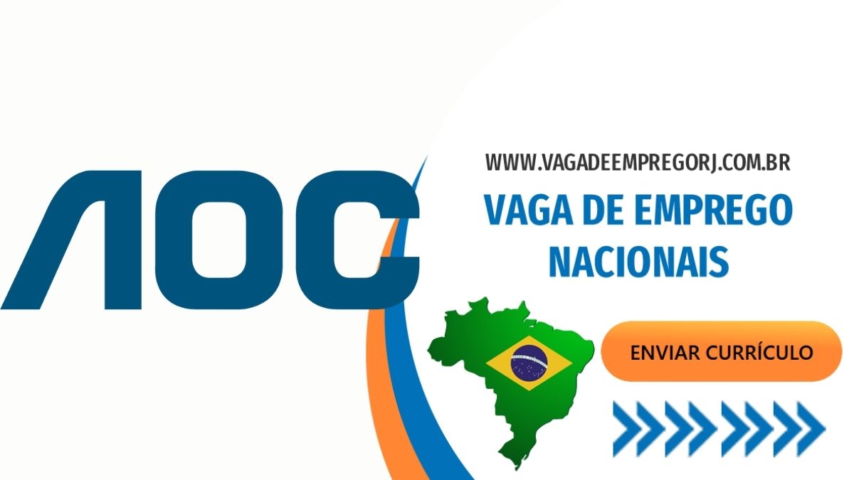 Vagas de emprego AOC, envie seu currículo