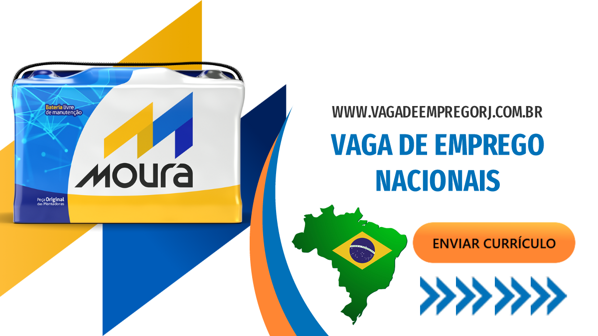 Vendedor, Assistente de Logística, Motoristas, Estágios, Jovem Aprendiz e mais na Empresa Baterias Moura 