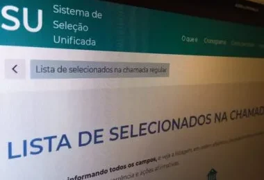 Lista de espera do Sisu 2025.